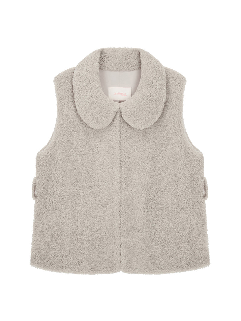 FAUX FUR PETER VEST