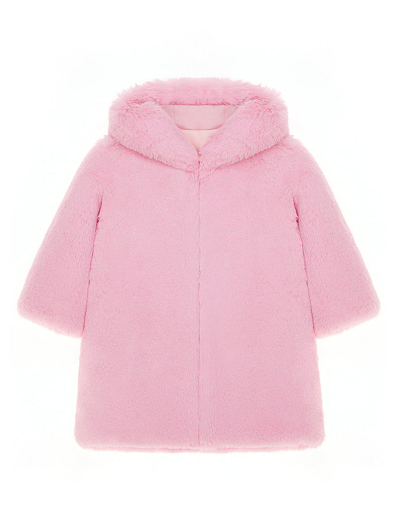 [REFURB] KIDS FAUX FUR EILLE HOODIE COAT