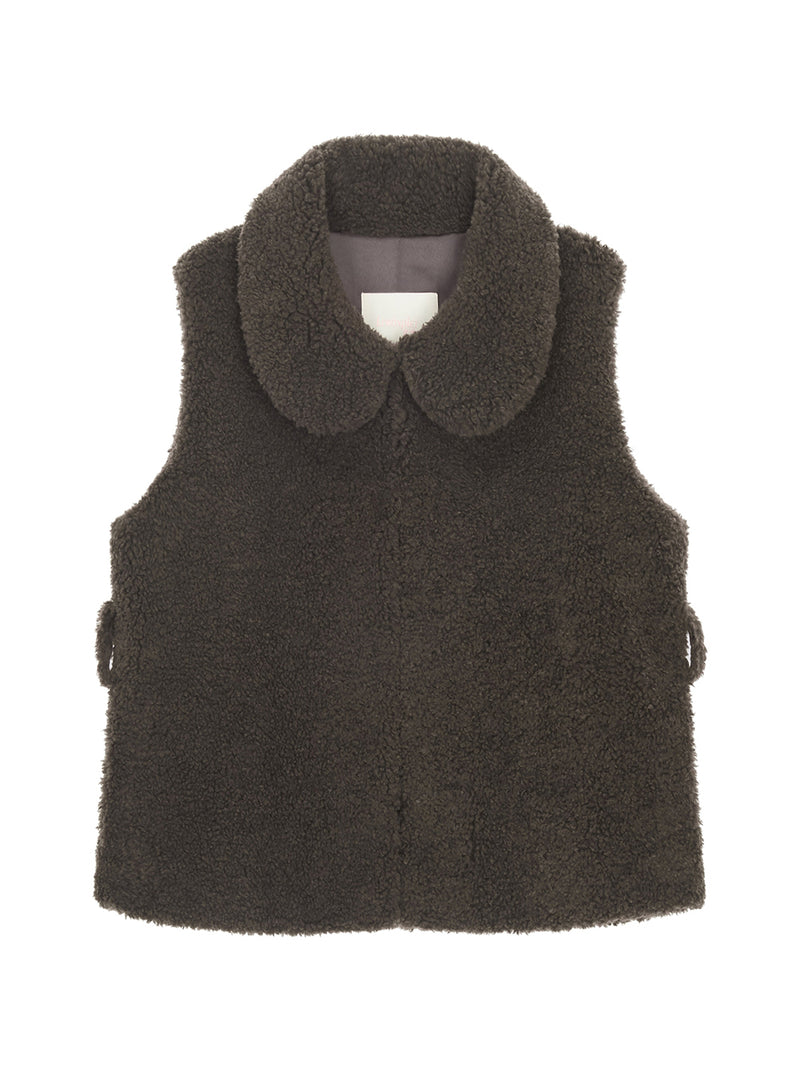 FAUX FUR PETER VEST