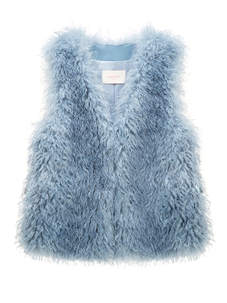 LEMONPLET FAUX FUR LINZY VEST-